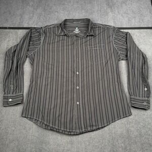 Kuhl Button Up Shirt Mens XL Striped Long Sleeve Outdoor